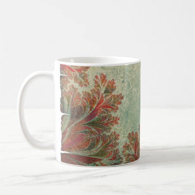 Taza De Café Plantilla de fondo abstracto (Izquierda)
