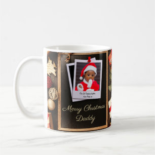 Taza De Café Plantilla de fotos de la familia Papá Noel
