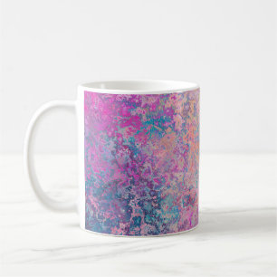 Taza De Café Plantilla de textura de fondo