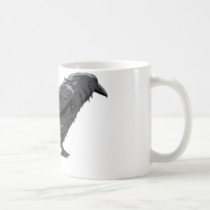 Taza De Café Plantilla del personalizar del pájaro de los
