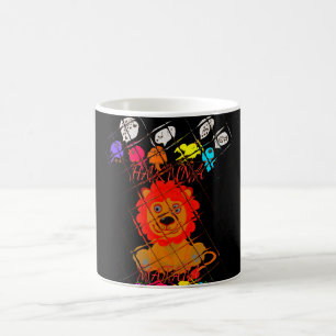Taza De Café Plantilla Mug Wrap-Image