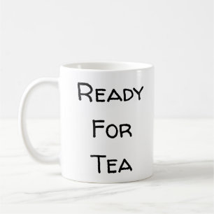 Taza De Café Plantilla Preparada Para El Té Café Mug