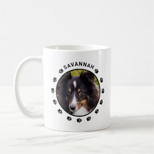 Taza De Café Plantillas de fotos de mascotas personalizadas con