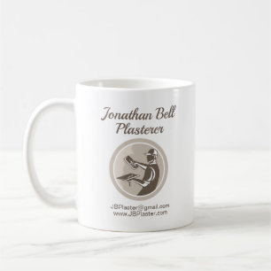 Taza De Café Plasterer Masonry Drywall Business