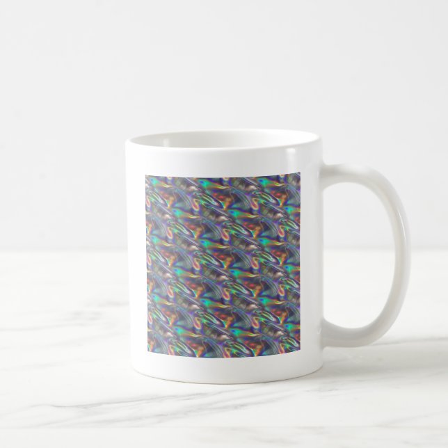 Taza De Café plata holográfica (Derecha)