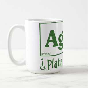 Taza De Café Plata o plomo