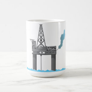 Taza De Café Plataforma petrolera