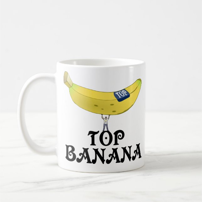 Taza De Café Plátano superior (Izquierda)