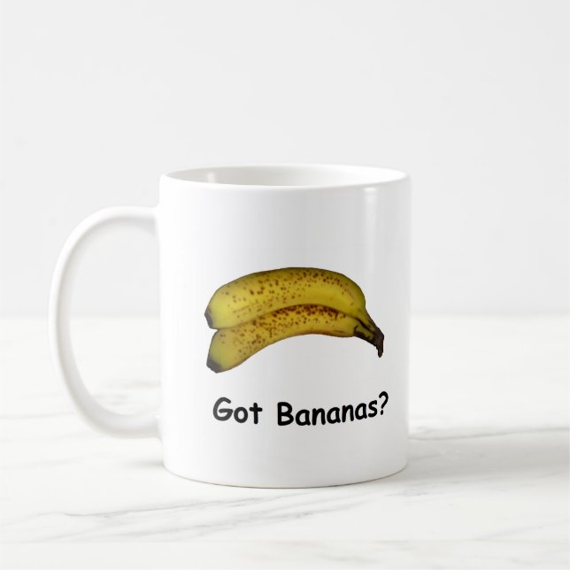 Taza De Café Plátanos conseguidos (Izquierda)