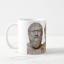 Taza De Café Platón, Sócrates y Aristóteles