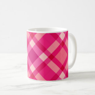 Taza De Café Platos modernos de mediados del siglo XX, rosa y v