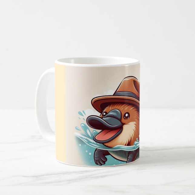 Taza De Café Platypus Mug (Anverso izquierdo)