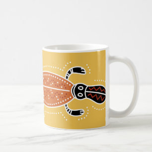 Taza De Café Platypus punteó diseño