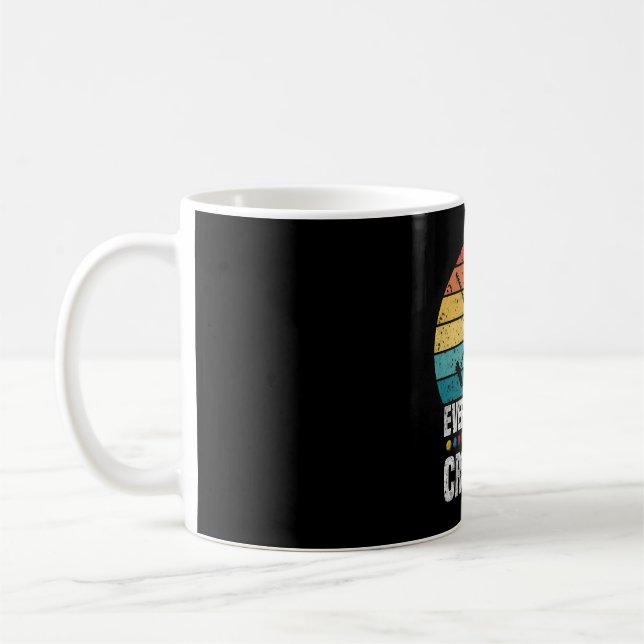 Taza De Café Play Croquet Everything Will Be Croquet Gift (Izquierda)