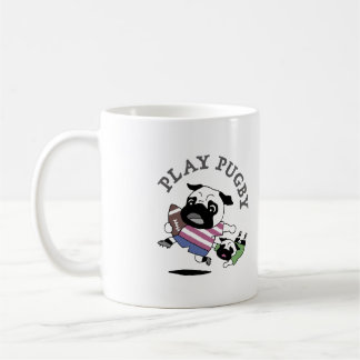 TAZA DE CAFÉ ”PLAY PUGBY"