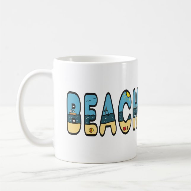 Taza De Café Playa (Izquierda)