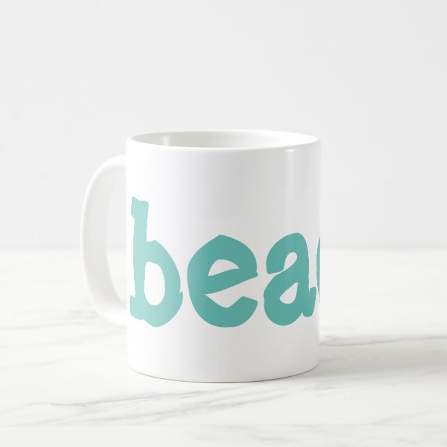 Taza De Café playa (Anverso izquierdo)