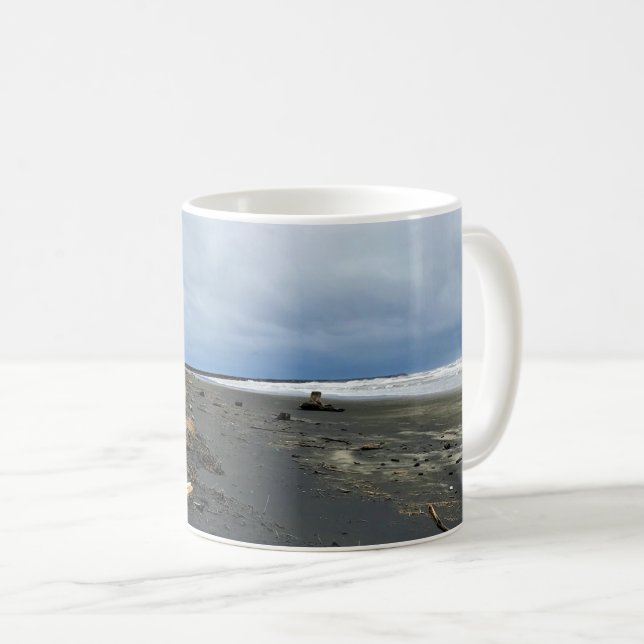 Taza De Café Playa Benson, Cabo de decepción, Washington (Anverso derecho)
