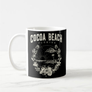Taza De Café Playa Cocoa Florida Palm Trees