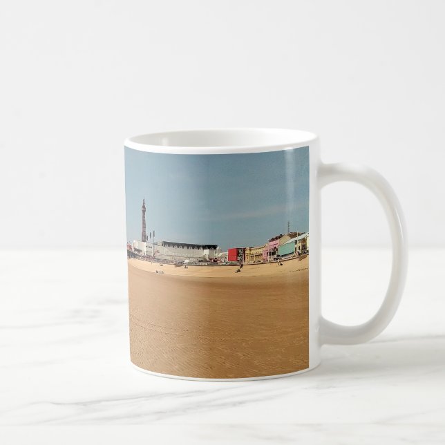 Taza De Café Playa de Blackpool (Derecha)