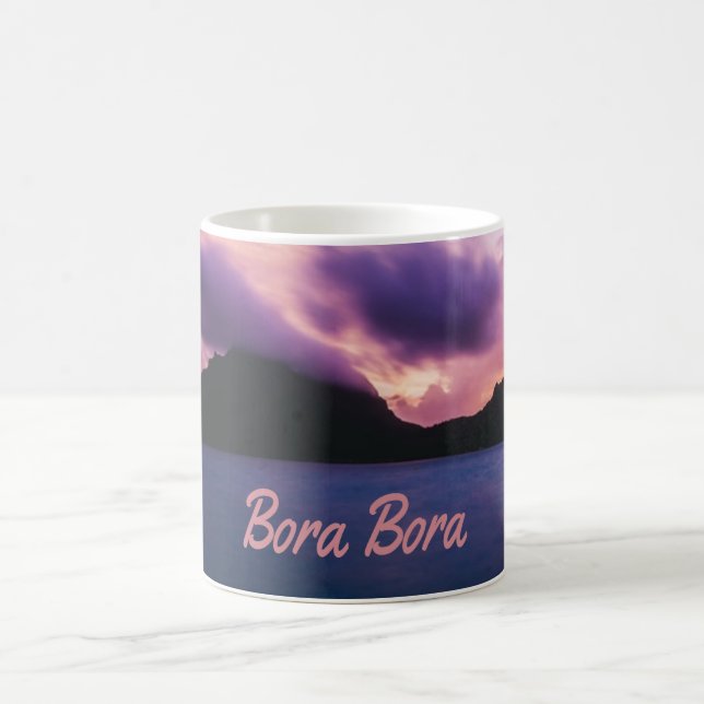 Taza De Café Playa de Bora Bora Suset Island (Centro)