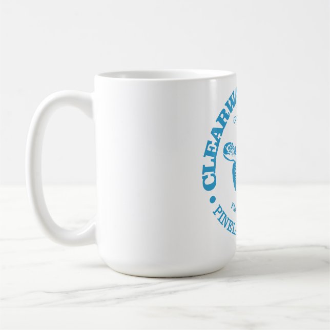Taza De Café Playa de Clearwater (tortuga marina) (Izquierda)