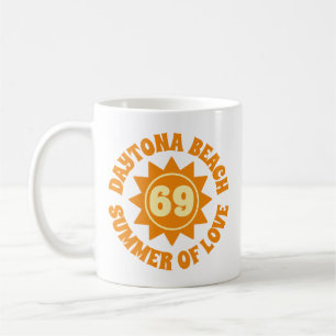 Taza De Café Playa de Daytona Verano de Amor 69