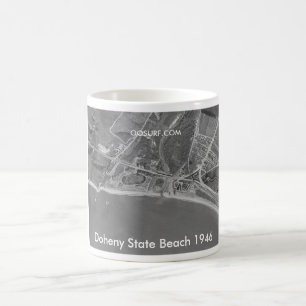Taza De Café Playa de estado de Doheny 1946