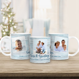Taza De Café Playa de fotos familiares de navidades