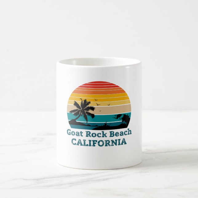 Taza De Café Playa de Goat Rock CALIFORNIA (Centro)