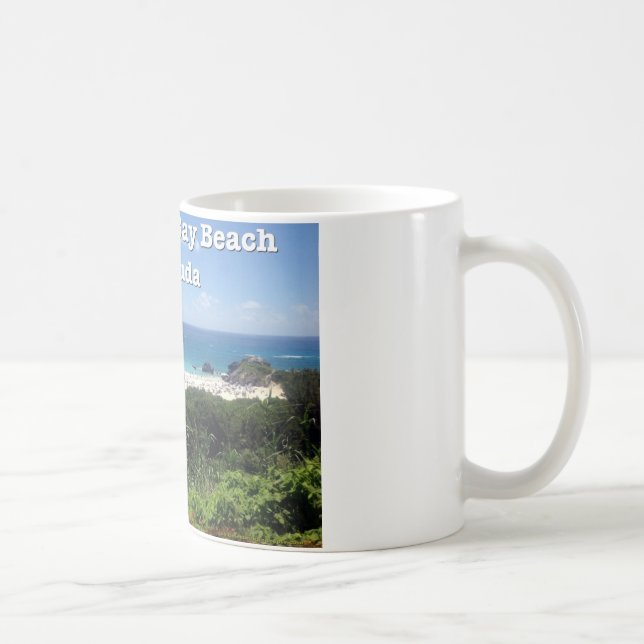 Taza De Café Playa de la Bahía de Horseshoe, Bermudas (Derecha)