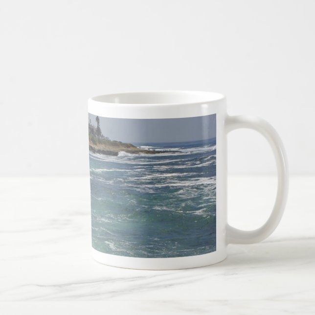 Taza De Café Playa de la ensenada de La Jolla (Derecha)