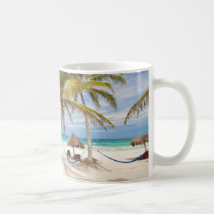 Taza De Café Playa de las vacaciones