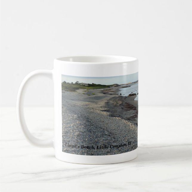 Taza De Café Playa de Lloyd's, Little Compton, RI (Izquierda)