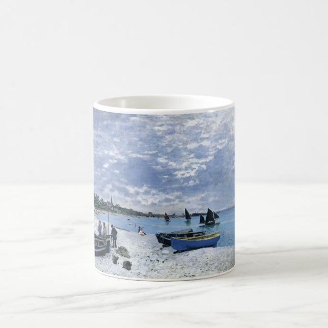 Taza De Café Playa de Sainte-Adresse ,Monet (Centro)