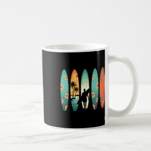 Taza De Café Playa de surfista surf hawaiano surfista divertido