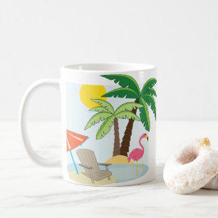 Taza De Café Playa de verano
