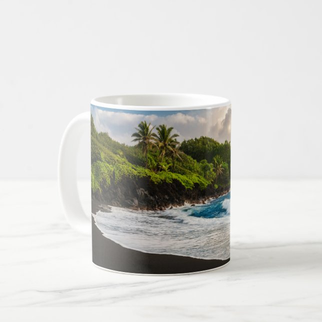 Taza De Café Playa de Waianapanapa (Anverso izquierdo)