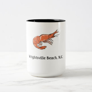 Taza de café (playa de Wrightsville, nc)