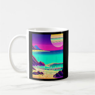 Taza De Café Playa del Golfo Playa Alabama Parasdise Retro Vint