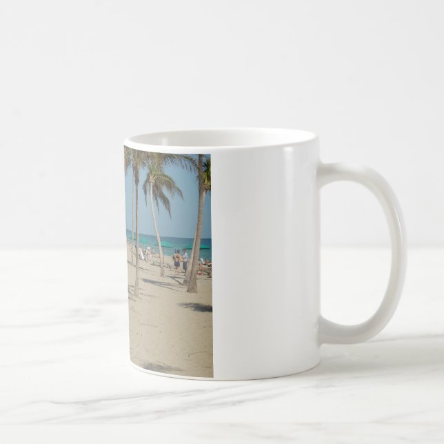 Taza De Café Playa del pie Lauderdale (Derecha)