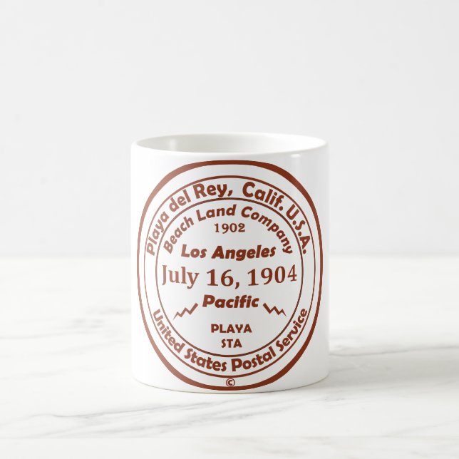 Taza De Café Playa del Rey nació - 16 de julio de 1904 (Centro)