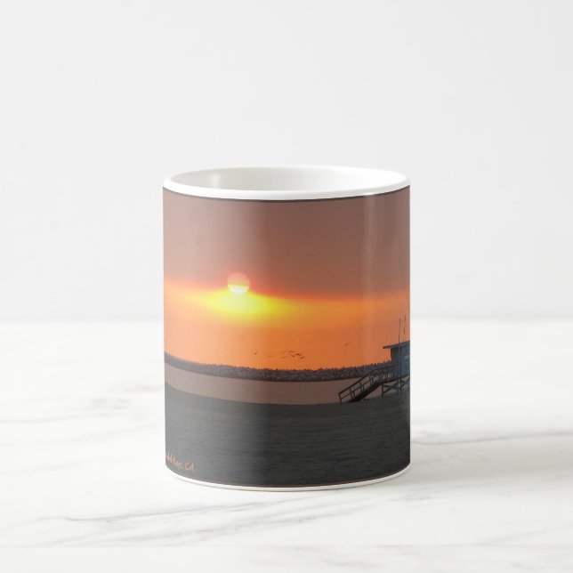 Taza De Café Playa del Rey Sunset - Mike Izzo (Centro)