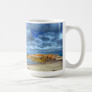Taza De Café Playa el   Wybalena, isla de Lillies del Flinders