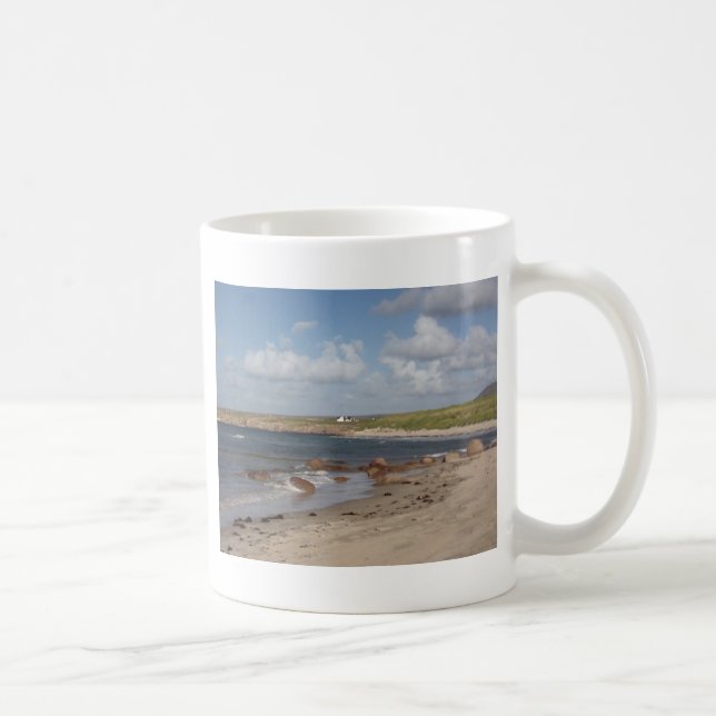 Taza De Café Playa en Donegal, Irlanda (Derecha)