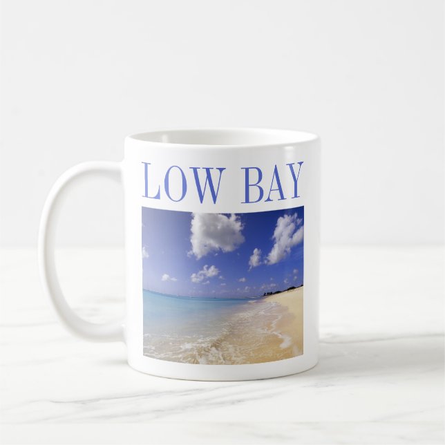 Taza De Café Playa Low Bay, Barbuda, Antigua (Izquierda)