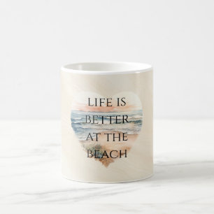 Taza De Café Playa Oceánica Costera