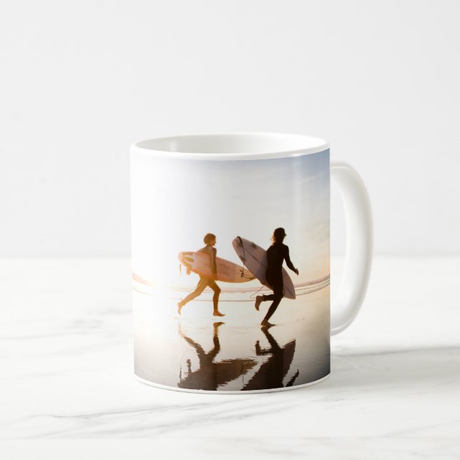 Taza De Café Playa Oceanside (Anverso derecho)