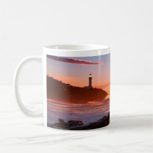 Taza De Café Playa principal de los soldados del faro el de