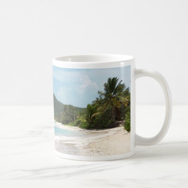 Taza De Café Playa Puerto Rico del flamenco de Culebra (Derecha)